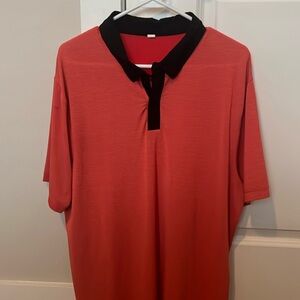 lululemon men’s polo size XL pink/reddish color (salmon)
